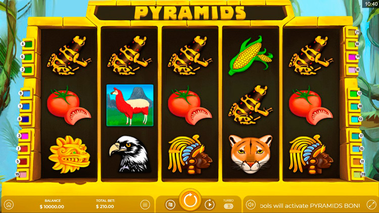 Slot machine Pyramids (पिरामिड)