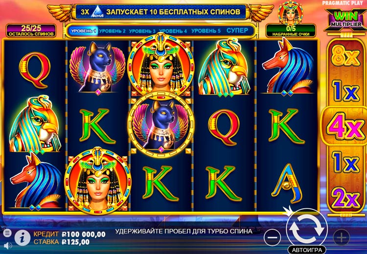 Slot machine Queen of Gold (सोने की रानी)