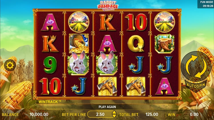 Slot machine Rabbit Rampage (खरगोश का उपद्रव)
