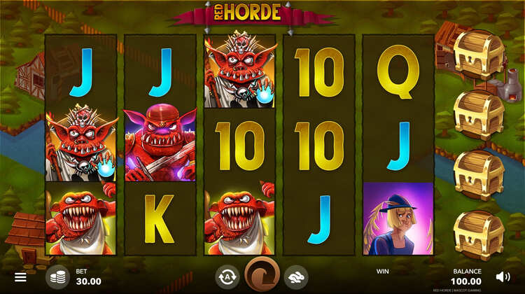 Slot machine Red Horde (लाल भीड़)