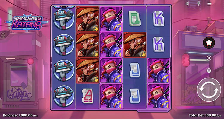 Slot machine Samurai’s Katana (समुराई की कटाना)