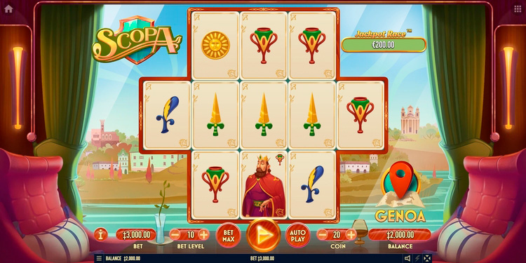 Slot machine Scopa (स्कोपा)