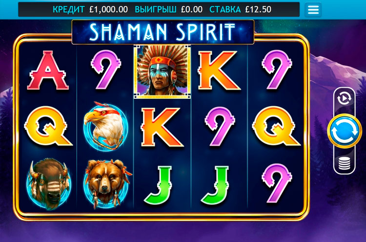 Slot machine Shaman Spirit (शमन आत्मा)