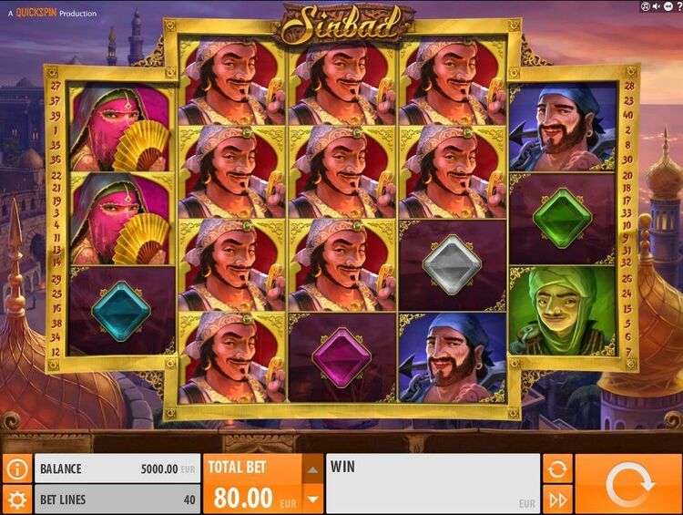 Slot machine Sinbad (सिंदबाद)