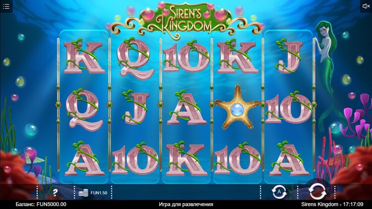 Slot machine Siren's Kingdom (सायरन का साम्राज्य)