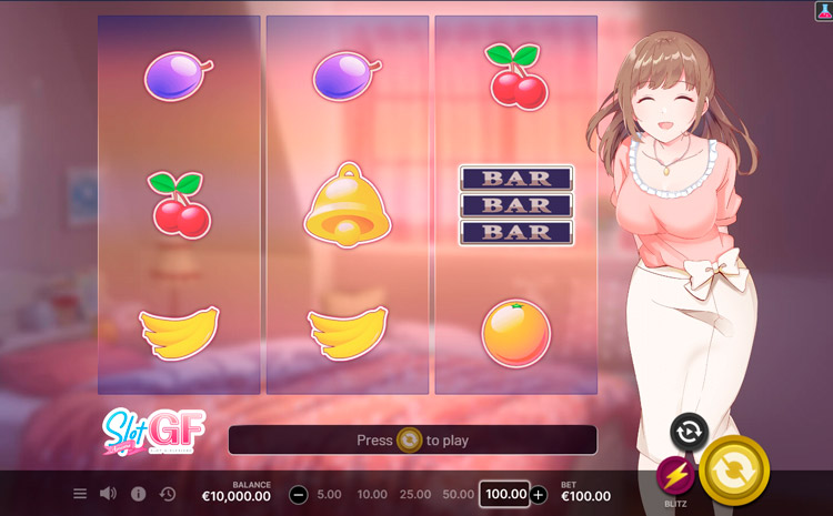 Slot machine SlotGF Amane (स्लॉटजीएफ अमाने)