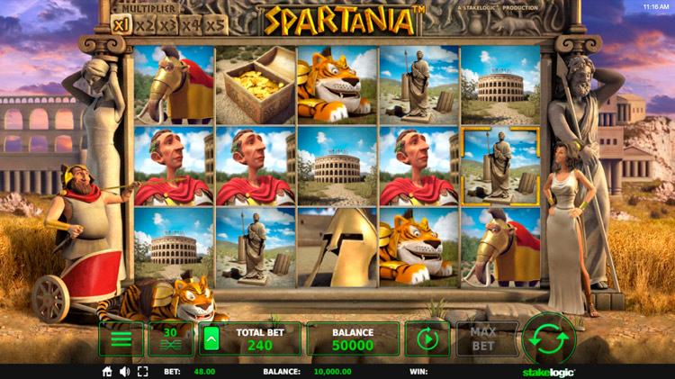 Slot machine Spartania (स्पार्टानिया)