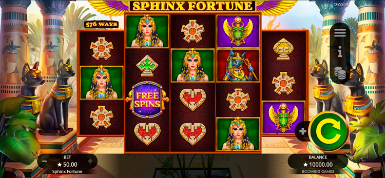 Slot machine Sphinx Fortune: Hold & Win (स्फिंक्स भाग्य: होल्ड और जीत)