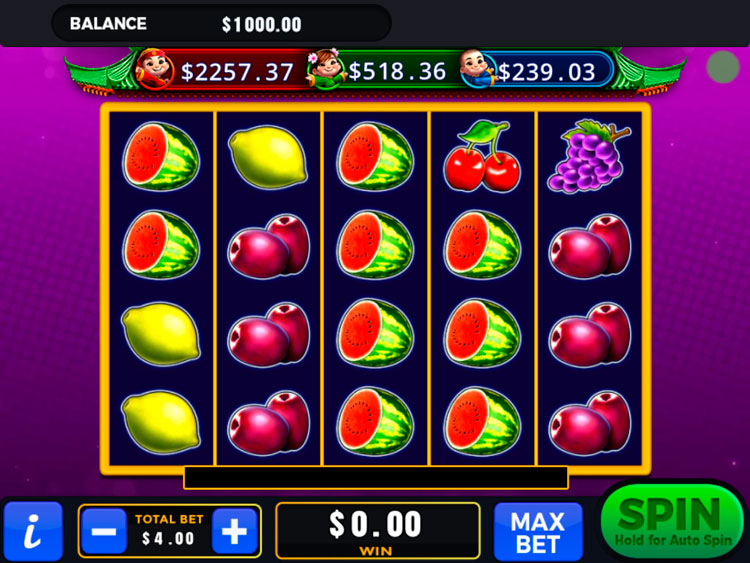 Slot machine Super Fruits (सुपर फ्रूट्स)