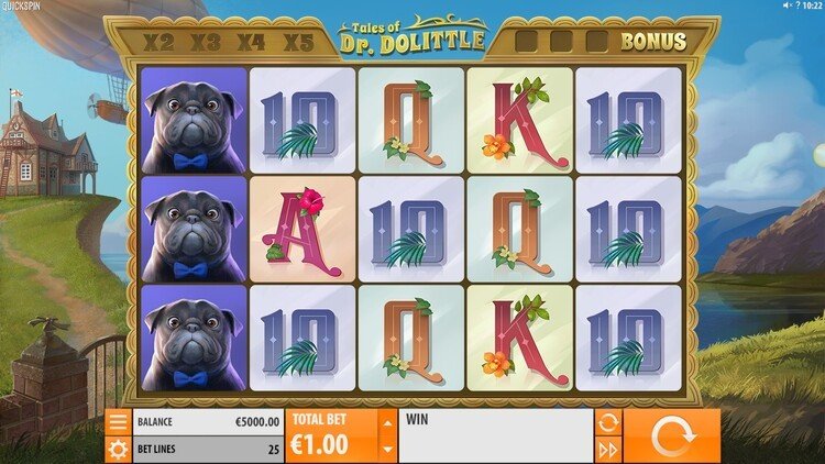 Slot machine Tales of Dr. Dolittle