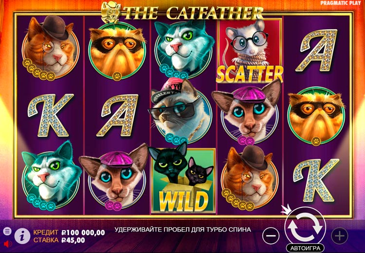 Slot machine The Catfather (द कैटफादर)