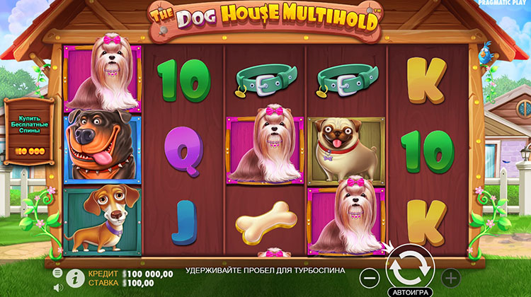 Slot machine The Dog House Multihold (द डॉग हाउस मल्टीहोल्ड)