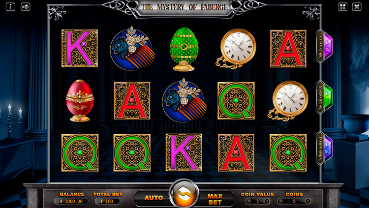 Slot machine The Mystery Of Faberge (द मिस्ट्री ऑफ फैबर्जे)