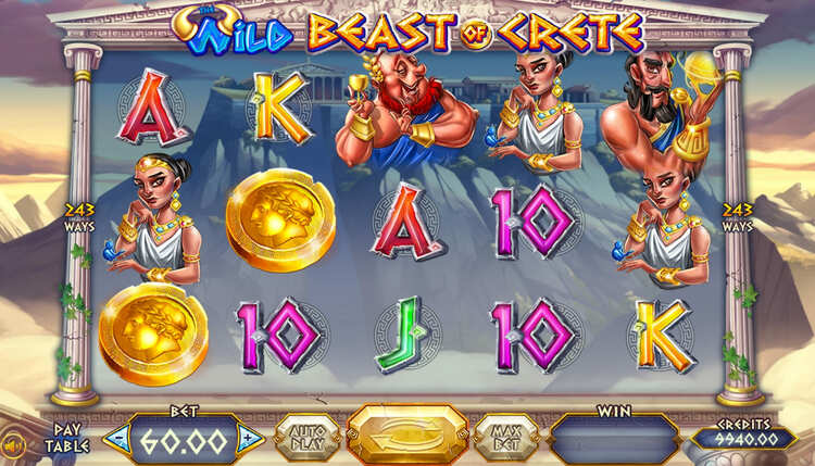 Slot machine The Wild Beast of Crete (द वाइल्ड बीस्ट ऑफ क्रीट)
