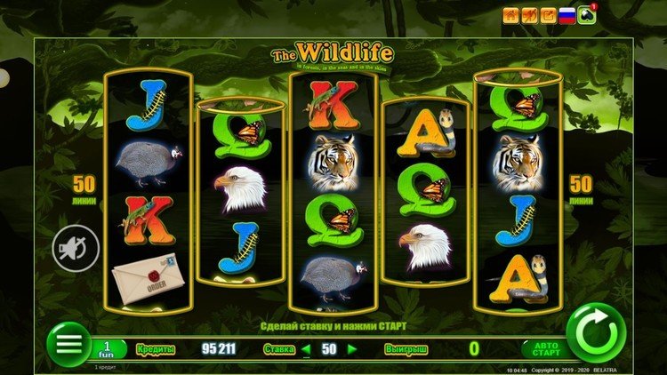 Slot machine The Wildlife (द वाइल्डलाइफ)