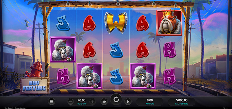 Slot machine Top Dawg$