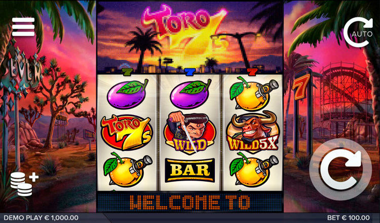 Slot machine Toro 7s (टोरो 7s)