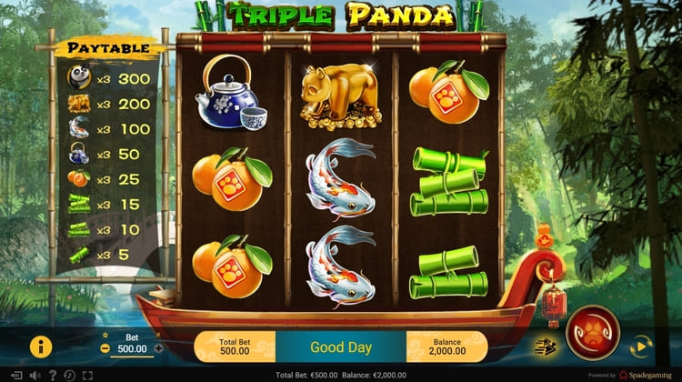 Slot machine Triple Panda (ट्रिपल पांडा)