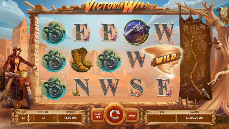 Slot machine Victoria Wild (विक्टोरिया वाइल्ड)