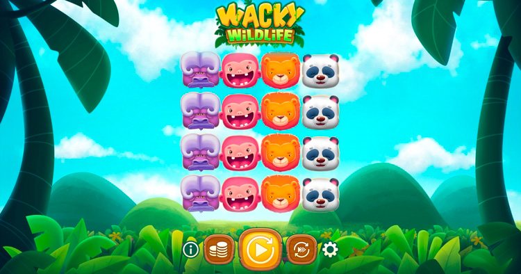 Slot machine Wacky Wildlife (वैकी वाइल्डलाइफ)