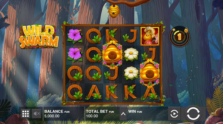 Slot machine Wild Swarm (वाइल्ड स्वार्म)