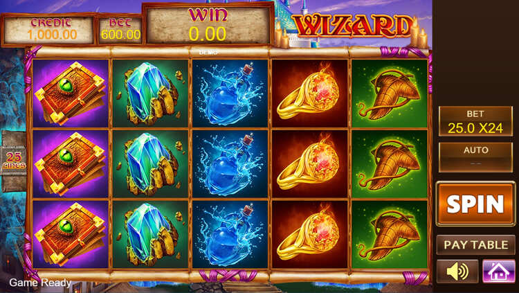 Slot machine Wizard (विज़ार्ड)