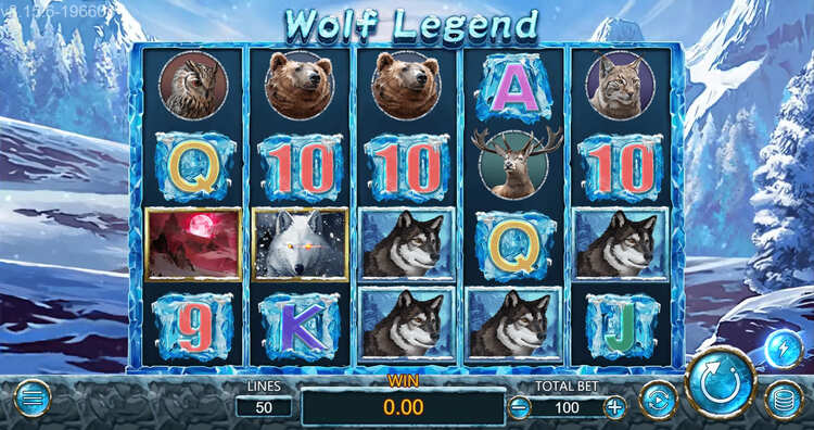 Slot machine Wolf Legend (वुल्फ़ लेजेंड)