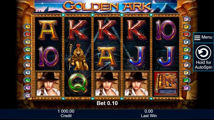 Slot machine Golden Ark (गोल्डन आर्क)