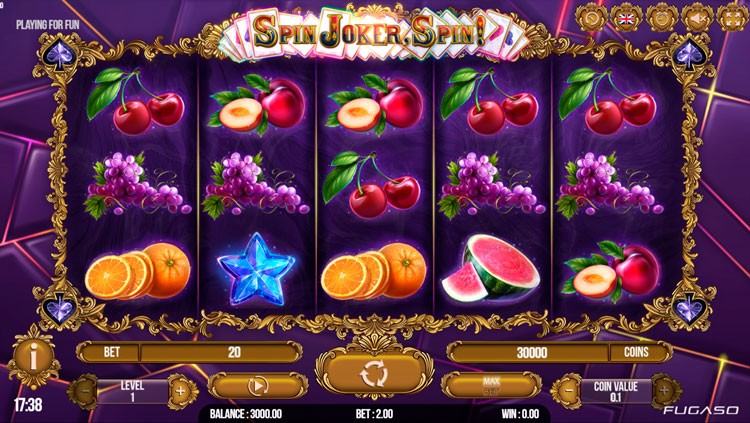 Slot machine Spin, Joker, Spin (स्पिन, जोकर, स्पिन)