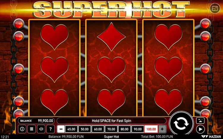 Slot machine Super Hot (सुपर हॉट)