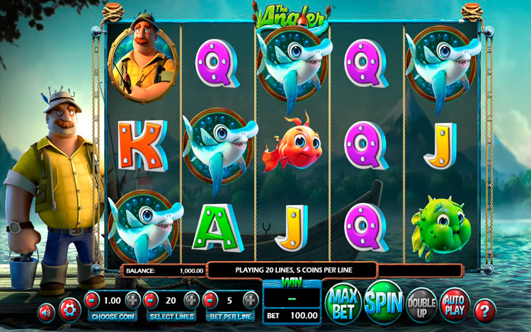 Slot machine The Angler (द एंगलर)