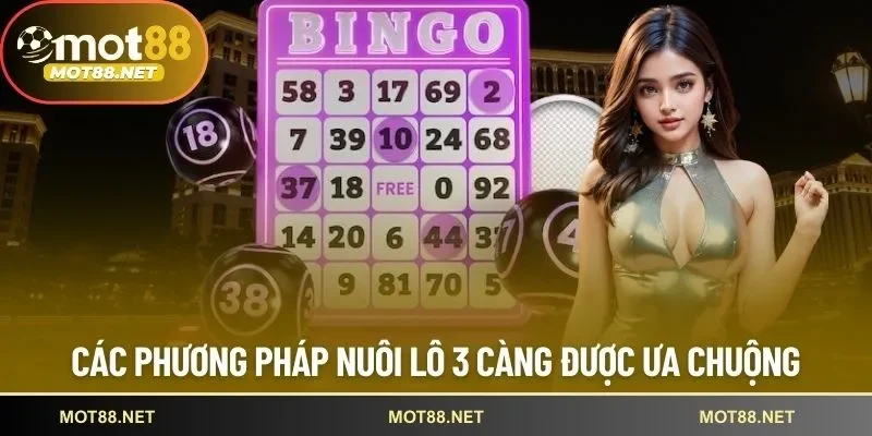 Nuôi lô 3 càng