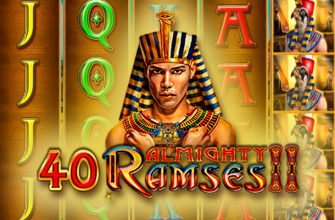 Slot machine 40 Almighty Ramses 2 (40 Ramsés Todo-Poderoso 2)