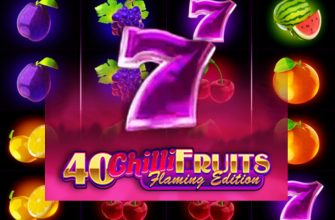 Slot machine 40 Chilli Fruits Flaming Edition