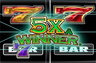 Slot machine 5X A Winner