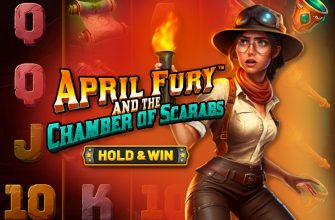 Slot machine April Fury and the Chamber of Scarabs (Fúria de Abril e a Câmara dos Escaravelhos)