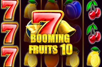 Slot machine Booming Fruits 10