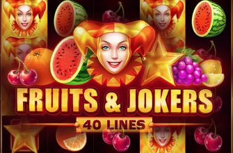 Slot machine Fruits & Jokers: 40 lines (Fruits & Jokers: 40 linhas)