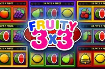 Slot machine Fruity 3x3