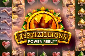 Slot machine Reptizillions Power Reels
