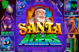 Slot machine Santa vs Aliens