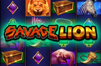 Slot machine Savage Lion (Leão selvagem)